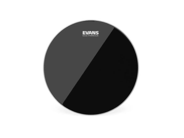 Peau de tambour hydraulique noire Evans 15"